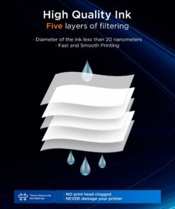 Timink 564XL Ink Cartridges Replacement for 564 XL Combo Pack - Fits Photosmart 5520 6520 7510 7520 DeskJet 3520 Premium C309A C410A Printer (2BK/C/M/Y | Non-OEM) H564 - 5 Pack 13 71LNbbJy3SL