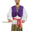 Forum Novelties Men's Desert Prince Costume Shirt and Vest, Multi, One size 45 71LOBMp0RZL