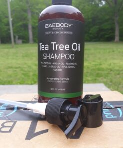 Baebody Award Winning Tea Tree Shampoo - Clarifying Shampoo For Build-Up, Dry Scalp Shampoo For Oily Hair - Vegan Tea Tree Oil Anti-Dandruff Shampoo For Men/Women 11 71LOCoZWnlL
