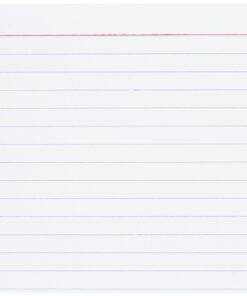 Amazon Basics Ruled Lined Index Note Cards, 500 Count, 5 Pack of 100, White, 4 in x 6 in 12 71LOpZLRwoL