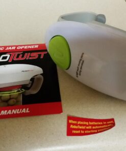 Robo Twist Electric Jar Opener– The Original RoboTwist One Touch Electric Handsfree Easy Jar Opener, Works for Jars - As Seen on TV 36 71LOxvtbv9L