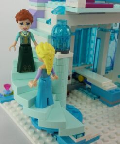LEGO Disney Frozen Elsa's Magical Ice Palace 43172 Toy Castle Building Kit with Mini Dolls, Castle Playset with Popular Frozen Characters Including Elsa, Olaf, Anna and More (701 Pieces) Standard Packaging 48 71LQUPr 7jL
