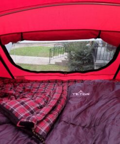 TETON Sports Mammoth Queen Size Sleeping Bag- Double Sleeping Bag – A Warm Bag The Whole Family can Enjoy – Great Sleeping Bag for Camping, Hunting and Base Camp. Compression Sack Included Grey Mammoth 20F 26 71LRETYpd6L