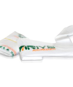 DRIVE AUTO - 40 Pack, 2 Gallon Clear Trash Bags for Car & Home Office 40 Count (Pack of 1) Trash bag 12 71LRYWRafsL