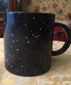The Unemployed Philosophers Guild Heat Changing Constellation Mug - Add Coffee or Tea and 11 Constellations Appear - Comes in a Fun Gift Box Black 38 71LRZVrSlrL