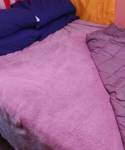 Waowoo Weighted Blanket Adult,25lbs 60"x80" for Restful Sleep. (Inner Layer Dark Gery) 60"x80" 25.0 Pounds 20 71LRamP9DEL