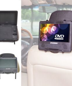 Alternative view of TFY Universal Car Headrest Mount Holder for Portable DVD Player