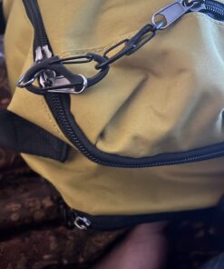 S Shaped Double Carabiner Keychain 1.6 Inch Dual Gate Binder Carabiner Ideal for Camping Traveling(Black, Silver,Dark Grey) Black 40.0 18 71LRriog DL