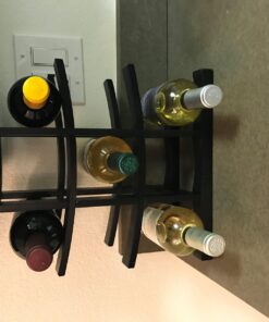 Oceanstar 12-Bottle Bamboo Wine Rack, Dark Espresso 27 71LRs6k0bKL