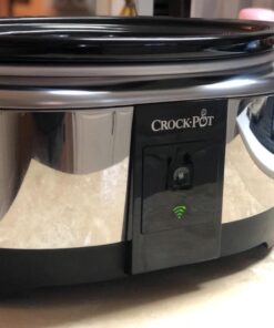 Crock-Pot 6 Quart Programmable Slow Cooker and Food Warmer Works with Alexa, Stainless Steel (2139005) Programmable Stainless Steel 41 71LSPm2ycmL