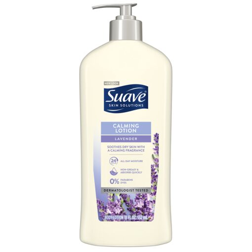 Suave Skin Solutions Body Lotion Lavender Calming Lotion 18 oz