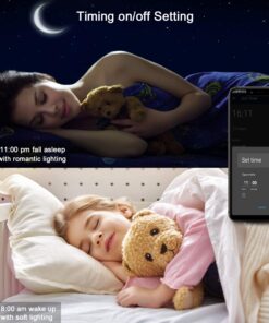 Alternative view of 150ft LED Strip Lights, Hedynshine RGB Color Changing by 40key Remote and Phone, LED Strip Lights Music Sync,Smart LED Strip Lights for Bedroom 150feet 150ft