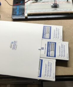 ELEGOO 3pcs Breadboard 830 Point Solderless Prototype PCB Board Kit for Arduino Proto Shield Distribution Connecting Blocks 1)830*3 38 71LSuxXuQnL