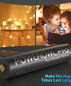 POWEROWL Rechargeable AAA Batteries PRO, High Capacity 1100mAh, Premium NiMH Triple A Battery -16 Count 16 count 12 71LSxFBAPL