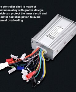 Motor Brushless Controller, Electric Brushless Controller 48V 500W Brushless Motor Sine Controller for Electric Bicycle Scooter 12 71LTTwLiO2L