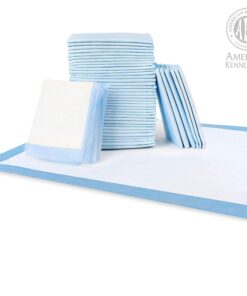 American Kennel Club Scented Puppy Training Pads with Ultra Absorbent Quick Dry Gel – 22 x 22 Puppy Pads - Fresh Scented - Pack of 50 22" x 22" - Pack of 50 21 71LTWttETBL 2