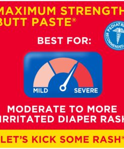 Alternative view of Boudreaux's Butt Paste Maximum Strength Diaper Rash Cream, Ointment for Baby, 4 oz Tube 4 Ounce