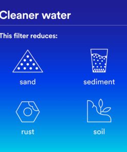 Filtrete Standard Capacity Whole House Grooved Water Filter, 5 Microns, Universal Filter, Sump Style Drop-In Filter, 2-Filters (4WH-STDGR-F02) 9 71LVg05XyfL 2