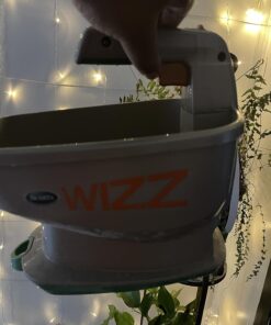 Scotts Wizz Spreader for Grass Seed, Fertilizer, Salt and Ice Melt, Handheld Spreader Holds up to 2,500 sq. ft. of Product 1 Pack 34 71LVuV5OLuL 1