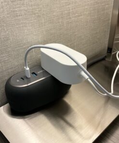 Anker GaNPrime 65W Charging Station, 615 USB C 5-in-1 Power Strip for Travel and Work with 2AC,2 USB C, USB A, 3ft,Power Delivery for iPhone 15/15 Plus/15 Pro/15 Pro Max,and More(Black) Black 65 71LWUn5pZBL