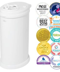 Ubbi Steel Odor Locking, No Special Bag Required Money Saving, Awards-Winning, Modern Design, Registry Must-Have Diaper Pail, White 35 71LWXpYAmnL