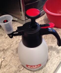 Solo 418 One-Hand Pressure Sprayer with Ergonomic Grip for Gardening, Fertilizing, Cleaning & General Use Spraying, 1 Liter 1 Litre 36 71LWgy5z7pL