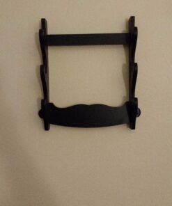 Eforlife Sword Holder Wall Mount Japanese Samurai Sword Display Stand Hanger Bracket for Japanese Katana Wakizashi Tanto 3 Layer A 24 71LWkZY4c4L