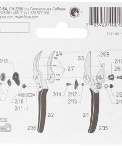 Alternative view of Felco 291 Replacement Springs Pruners Models, 2-Pack 2/91