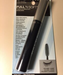 Maybelline New York Full 'N Soft Washable Mascara, Very Black, 1 Count 41 71LX46dx4OL