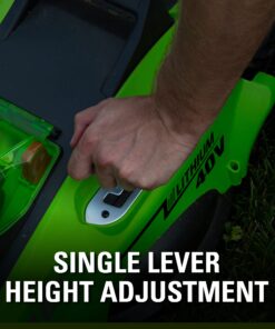 Greenworks 40V 16" Cordless (Push) Lawn Mower (75+ Compatible Tools), 4.0Ah Battery and Charger Included 16" Mower (4.0Ah) 35 71LYRPrIVcS