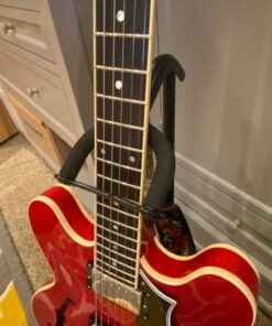 Hola! Music Guitar Stand - Height Adjustable, Collapsible w/Padded Neck & Yoke - Pack of 1 Tripod Tripod - 1 pack 39 71LZAWqmsvL