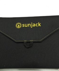 SunJack 25 Watt Foldable IP67 Waterproof ETFE Monocrystalline Solar Panel + 2X 10000mAh Power Banks with USB-A and USB-C for Cell Phones, Tablets and Portable for Backpacking, Camping, Hiking 27 71LZJvkcu8L