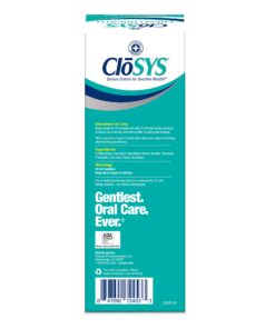CloSYS Sensitive Mouthwash, 32 Ounce, Gentle Mint, Alcohol Free, Dye Free, pH Balanced, Helps Soothe Mouth Sensitivity, Fights Bad Breath Fresh Breath 32 Fl Oz (Pack of 1) 14 71La3W6Df4L