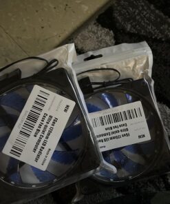 FGen 120mm LED Radiator Ultra-Quiet Computer Case Fan Blue 14 71Latgt UhL