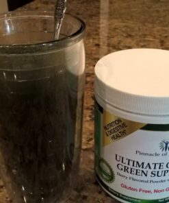Pinnacle of Wellness Ultimate Organic Green Superfood Powder - Berry Flavor - 30 Servings 9.5oz (266.1g) 21 71LbBVDS8tL