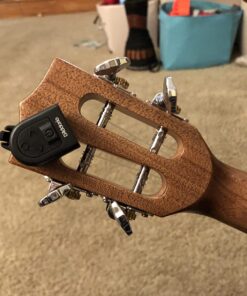 D'Addario Accessories Guitar Tuner - Micro Headstock Tuner - Tuner for Acoustic Guitar, Electric Guitar, Bass Guitar, Mandolin, Banjo, Ukelele - Compact & Discrete - Clip On - 1 Pack Single Pack Clip-On 41 71Lc9wQzARL