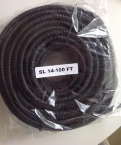 Install Bay Split Loom 1/4 Inch 100 Foot Coil - SLT14,Black 19 71Lcb9aykWL