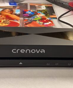 Crenova A4 Laminator Machine 4 in 1 Personal Desktop Hot & Cold 9 Inch Thermal Laminator for Home Office School Business Use Black 33 71LccSOcZBL