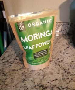 FGO Organic Moringa Oleifera Leaf Powder, 100% Raw from India, 16oz (Pack of 1) 1 Pound (Pack of 1) 26 71LdNSbWewL