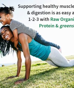 Garden of Life Raw Organic Protein & Greens Vanilla - Vegan Protein Powder for Women and Men, Plant and Pea Proteins, Greens & Probiotics, Gluten Free Low Carb Shake Made Without Dairy 20 Servings 20 Servings (Pack of 1) 20 71Le0cPz34L 1