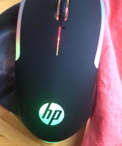 HP Wired RGB Gaming Mouse High Performance Mouse with Optical Sensor, 3 Buttons, 7 Color LED for Computer Notebook Laptop Office PC Home 100 31 71LeCWtPwIL