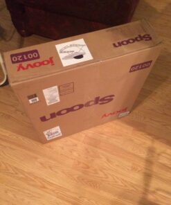 Joovy Spoon Baby Walker & Activity Center Featuring Three Adjustable Heights, Tough Luggage Grade Seat Material, and 30 lb Weight Capacity - JPMA Safety Certified (Blueberry) Blueberry 40 71LevDfo8QL