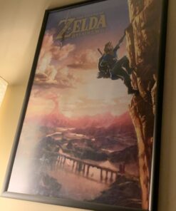 Pyramid America The Legend of Zelda Nintendo Game 24x36 Poster Art Print - Iconic Breath of the Wild Game Art for Fans, Room Decor, Office Decor & Aesthetic Room Decor 10 71LfJ5hqkeL
