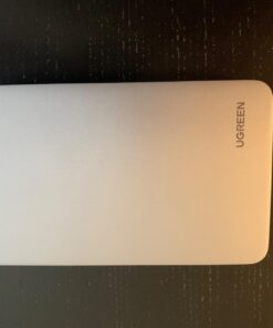 UGREEN USB C Hard Drive Enclosure for 2.5" SATA SSD HDD Aluminum USB C to SATA Adapter USB 3.1 Gen 2 Support UASP SATA III Compatible with MacBook Pro Air WD Seagate Toshiba Samsung Hitachi 44 71LfoBb1uxL