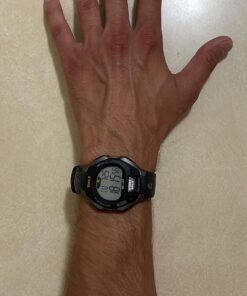 Timex Ironman Classic 30 Full-Size 38mm Watch Black/Gray/Orange Accent 33 71LfpgbySdL