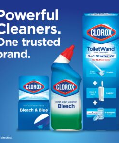 Clorox ToiletWand Disinfecting Refills, Disposable Wand Heads - 30 Count (Package May Vary) 30 Refills Original 24 71LhtapheL