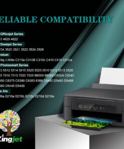 Kingjet Compatible for HP Ink 564XL Black and Color Combo Pack Replacement for HP 564 564 XL 564XL, High Yield 10 Pack for Photosmart 7520 5520 6520 7525 Premium C309A C410A DeskJet 3520 3522 Printers 11 71Lhv2UCM2L 1