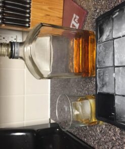 Home-Complete Large Ice Cube Molds-Silicone Tray Makes 8, 2”x2” Big Cubes-BPA-Free and Flexible-Chill Water, Lemonade, Cocktails, Or Any Beverage 2"x2"(1 Pack) 48 71LhwhVGlHL