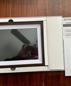 10.1 inch WiFi Digital Picture Frame, 32GB Smart Digital Photo Frame with WiFi Share Photo Video via Frameo App 10.1" Brown 52 71Li7y xVKL