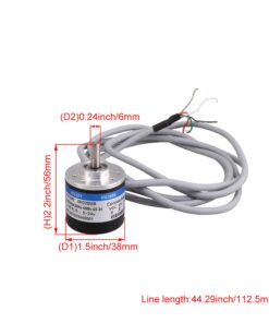 BQLZR 600P/R Incremental Rotary Encoder DC5-24V Wide Voltage Power Supply 6mm Shaft 20 71LifxaUfpL